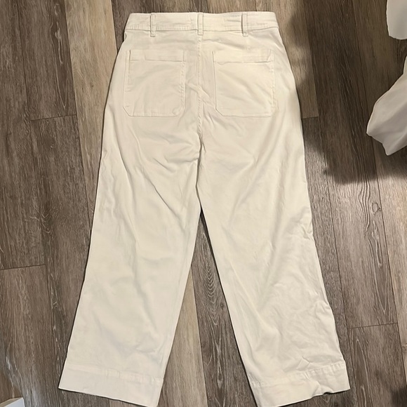 BAGATELLE | Nordstrom Work Ready Off White Trousers - Picture 3 of 12
